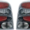 Baklampor Lexus Race Svart VW Golf MK4