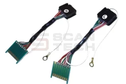 Baklampor med Vit Blinkers inkl. Adapterkabel Volvo 740/760