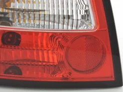 Baklampor Röd/Klarglas Audi A6 (C5/4B) Sedan 1997-2003