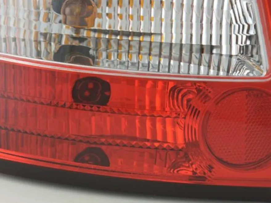 Baklampor Röd/Klarglas Audi A6 (C5/4B) Sedan 1997-2003