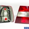 Baklampor Vit/Röd med Vit Blinkers Volvo 940, 960