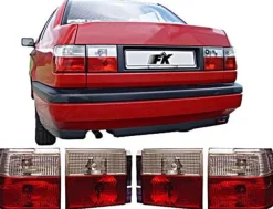 Baklampor Vit/Röd VW Vento Briljant