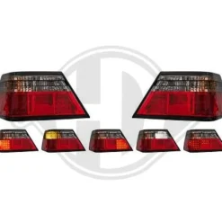 Baklyktesats MERCEDES-BENZ 124 Cabriolet, 124 Coupé, 124 Sedan, E-KLASS, E-KLASS Cabriolet, E-KLASS Coupé