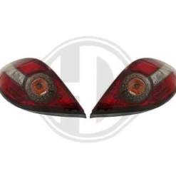 Baklyktesats till PEUGEOT 207 CC (WD_)