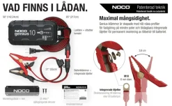 Batteriladdare Noco Genius 10 6V/12V 10A