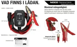 Batteriladdare Noco Genius 1 6V/12V 1A