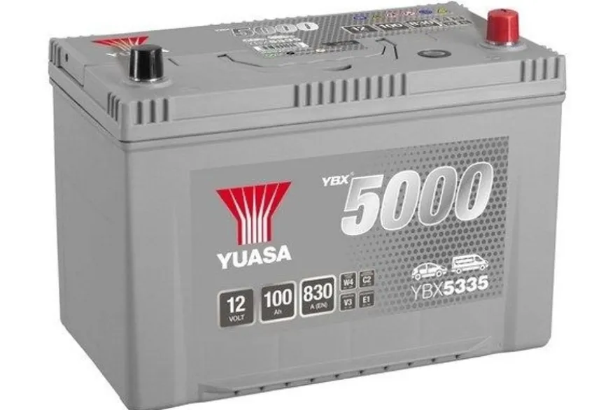 Bilbatteri SMF Yuasa Silver YBX5335 12V 100Ah 830A
