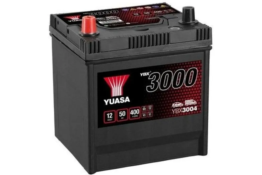 Bilbatteri SMF Yuasa YBX3004 12V 50Ah 400A