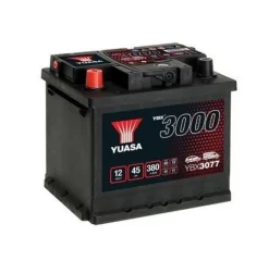 Bilbatteri SMF Yuasa YBX3077 12V 45Ah 380A