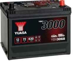 Bilbatteri SMF Yuasa YBX3068 12V 72Ah 630A
