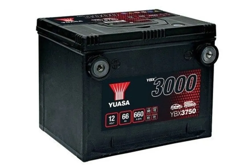 Bilbatteri SMF Yuasa YBX3750 12V 66Ah 660A