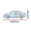 Bilöverdrag Basic Garage M Sedan 380–425 cm – Ljusgrå