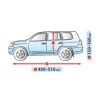 Bilöverdrag Basic Garage XL SUV 450–510 cm – Ljusgrå