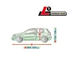 Bilöverdrag Membrane Garage L1 Hatchback 405–430 cm – Grön