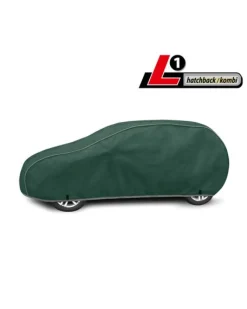 Bilöverdrag Membrane Garage L1 Hatchback 405–430 cm – Grön