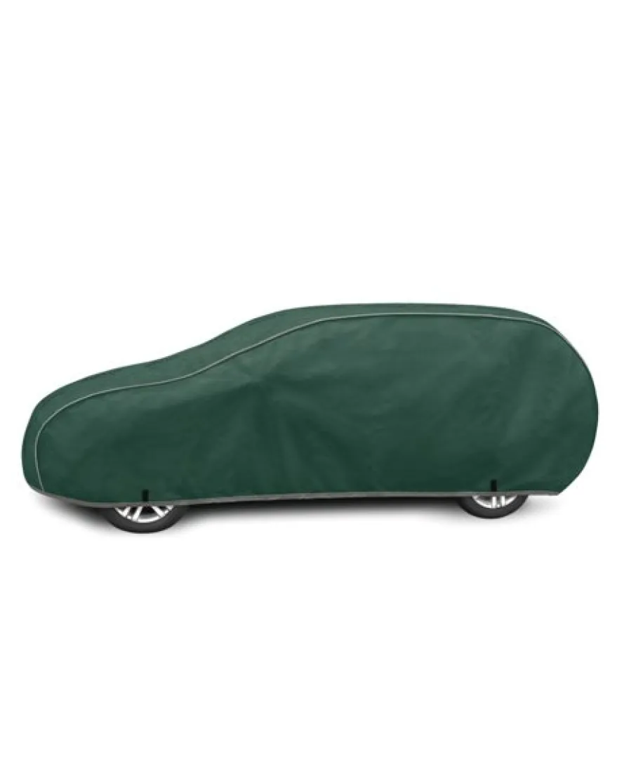 Bilöverdrag Membrane Garage XL Kombi / Hatchback 455–485 cm – Grön