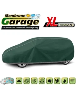 Bilöverdrag Membrane Garage XL Mini Van 450–485 cm – Grön