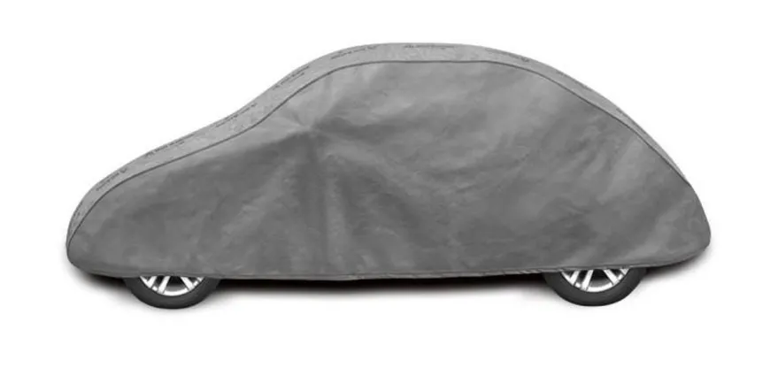 Bilöverdrag Mobile Garage L Beetle Nya Karossen 410–430 cm – Grå
