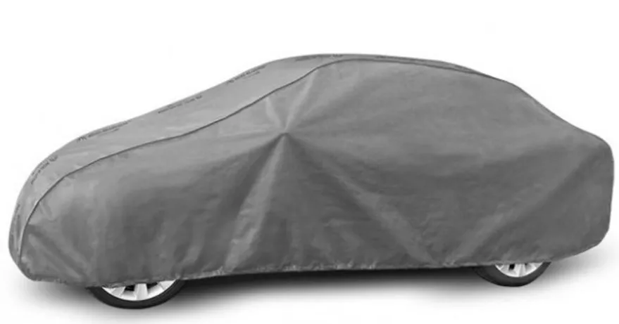 Bilöverdrag Mobile Garage L Sedan 425–470 cm – Grå