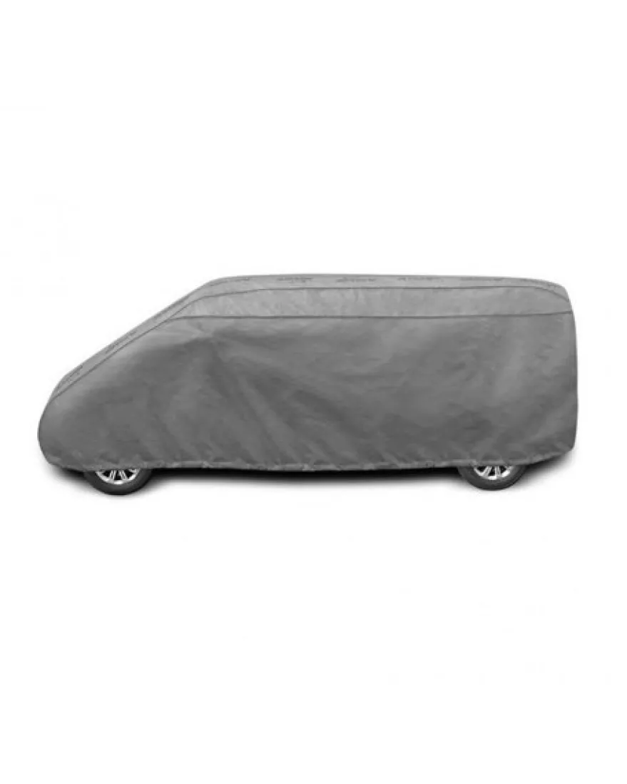Bilöverdrag Mobile Garage L520 Transportbil/Campervan 520–530 cm – Grå