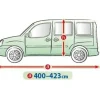 Bilöverdrag Mobile Garage M LAV 400–423 cm – Grå
