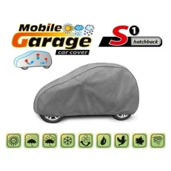 Bilöverdrag Mobile Garage S1 Smart 250–270 cm – Grå