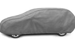 Bilöverdrag Mobile Garage XL Kombi/Hatchback 455–485 cm – Grå