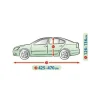 Bilöverdrag Optimal Garage L Sedan 425–470 cm – Grå