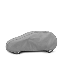 Bilöverdrag Optimal Garage M2 Hatchback 380–405 cm – Grå