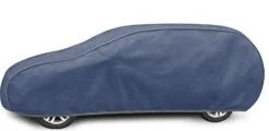 Bilöverdrag Perfect Garage XL Kombi/Hatchback 455–485 cm – Marinblå