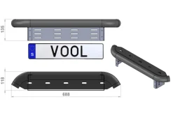 BLACK V5500 Ljusramp V.2