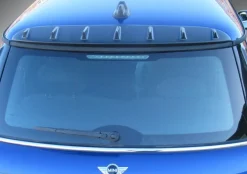 Blank svart Shark Fin Diffuser Mini One / Cooper R56 3-Dörrars