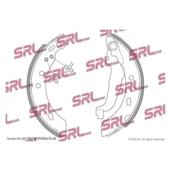 Bromsbackar, sats till NISSAN MICRA II (K11)