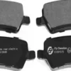 Bromsbeläggssats, skivbroms Bak Volvo S60, V70, S80, V60, Xc70, Xc60