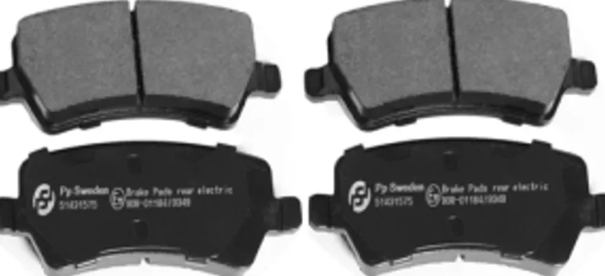 Bromsbeläggssats, skivbroms Bak Volvo S60, V70, S80, V60, Xc70, Xc60