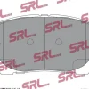 Bromsbeläggssats, skivbroms till TOYOTA PREVIA II (_R3_)