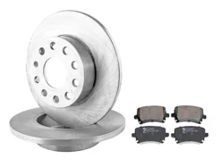 Bromssats bak 256mm – Audi A3 8P / VW Golf V–VI m.fl.