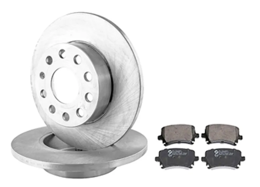 Bromssats bak 256mm – Audi A3 8P / VW Golf V–VI m.fl.