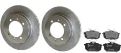 Bromssats bak – 260 mm skivor för Volvo S40 I och V40