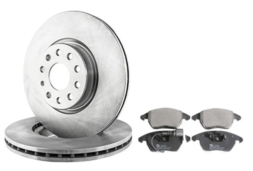 Bromssats fram 312 mm – Audi A3 / VW Golf V–VI / Passat / Caddy III