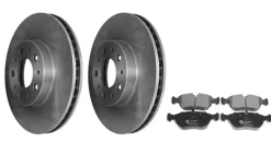 Bromssats fram – 280 mm skivor – Volvo 850, S70, V70 I