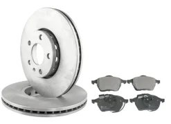 Bromssats fram – 288 mm ventilerade skivor – VW Passat B5/B5.5