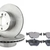 Bromssats fram – ventilerade bromsskivor – BMW 5 Serie E39