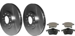 Bromssats fram – ventilerade bromsskivor – SAAB 9-3 / 9-5 / 900 II