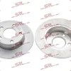 Bromsskiva Bakaxel 2 st till AUDI A6