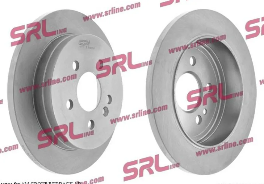 Bromsskiva Bakaxel 2 st till MERCEDES-BENZ M-KLASS (W163)