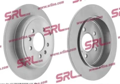 Bromsskiva Bakaxel 2 st till PEUGEOT 607 (9D, 9U)