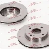 Bromsskiva Framaxel 2 st till FORD FIESTA