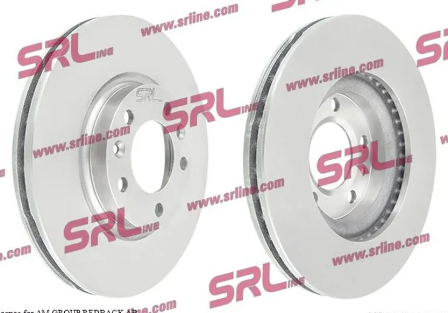 Bromsskiva Framaxel 2 st till PEUGEOT 607 (9D, 9U)