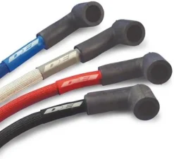 DEI Värmeskydd Tändkablar 2 Cylinder Silver